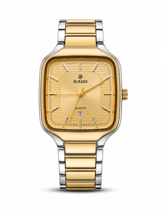 Luxury Gold Square Dial Watch for Men