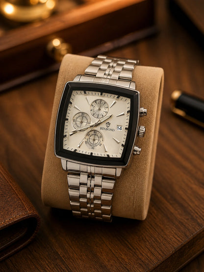 Luxury Square Dial Quartz Watch